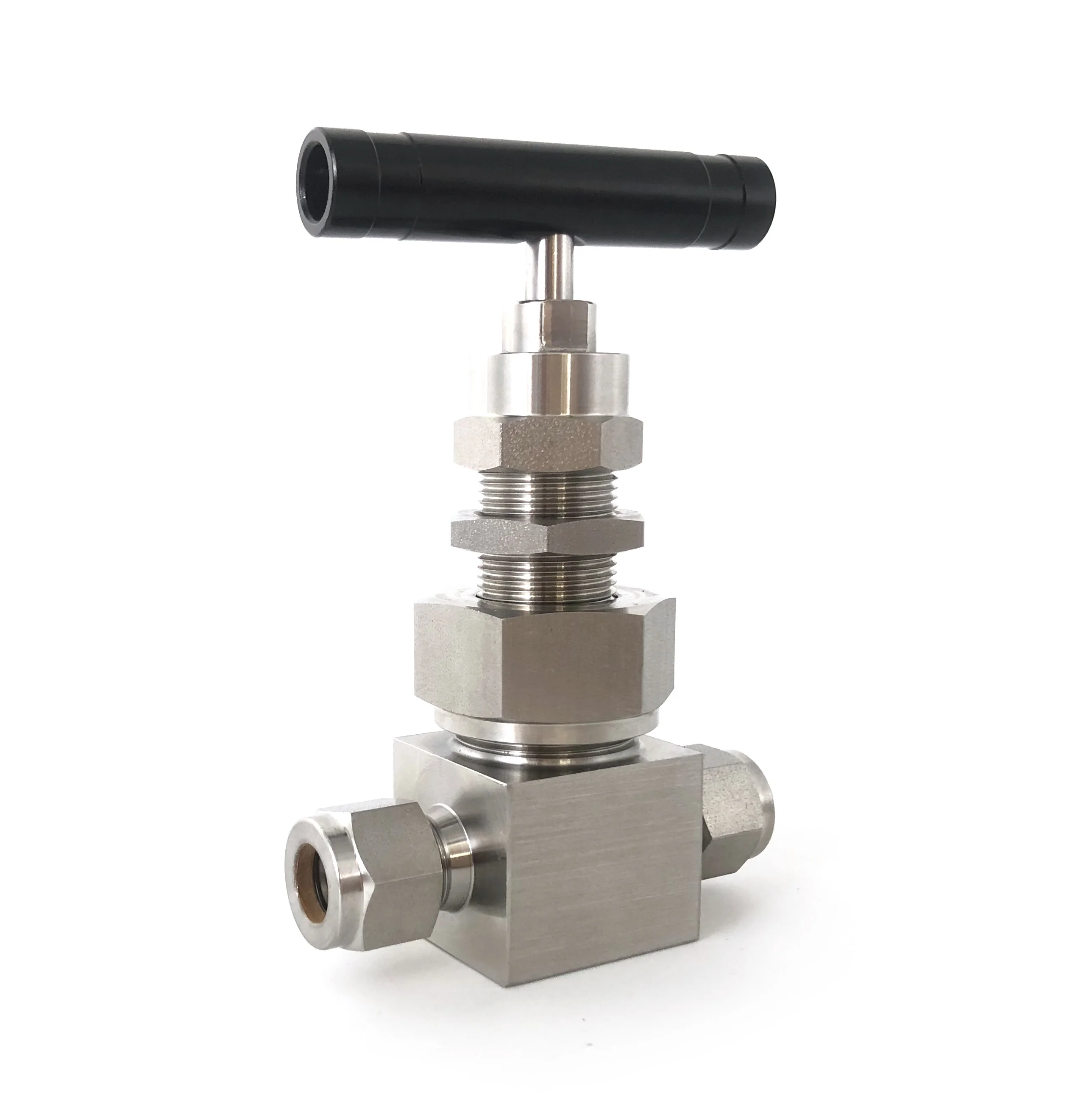Stainless steel union bonnet needle valve swagelok type high temperature 10000 psi needle valve price SS316 gas valve pneumatic