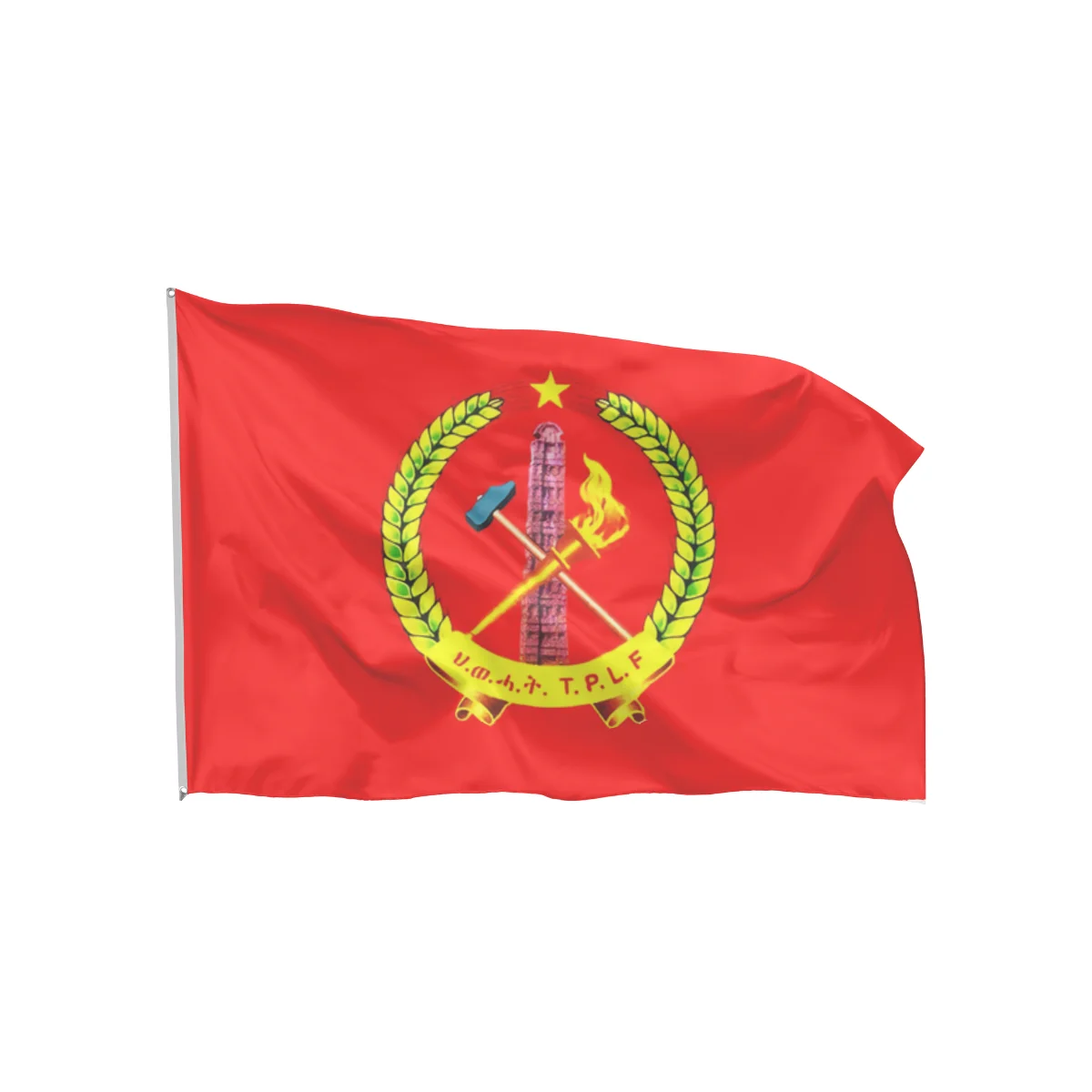 Wholesale Tigray TPLF Flags Polyester Printed Outdoor Flying high quality Tigray Region Flag