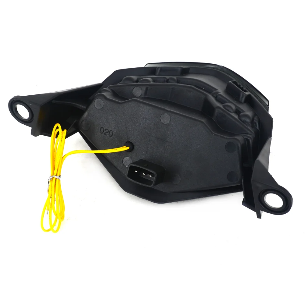 JFG Z750 Z1000 Ninja ZX-6R Ninja ZX-10R OEM High Quality Black ABS Plastic Motorcycle Tail Light For kawasaki