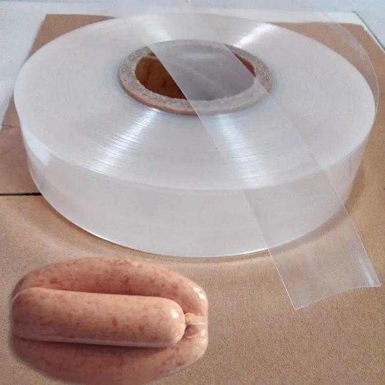 High-Quality Transparent Colorful Plastic Casings for Sausage Packaging