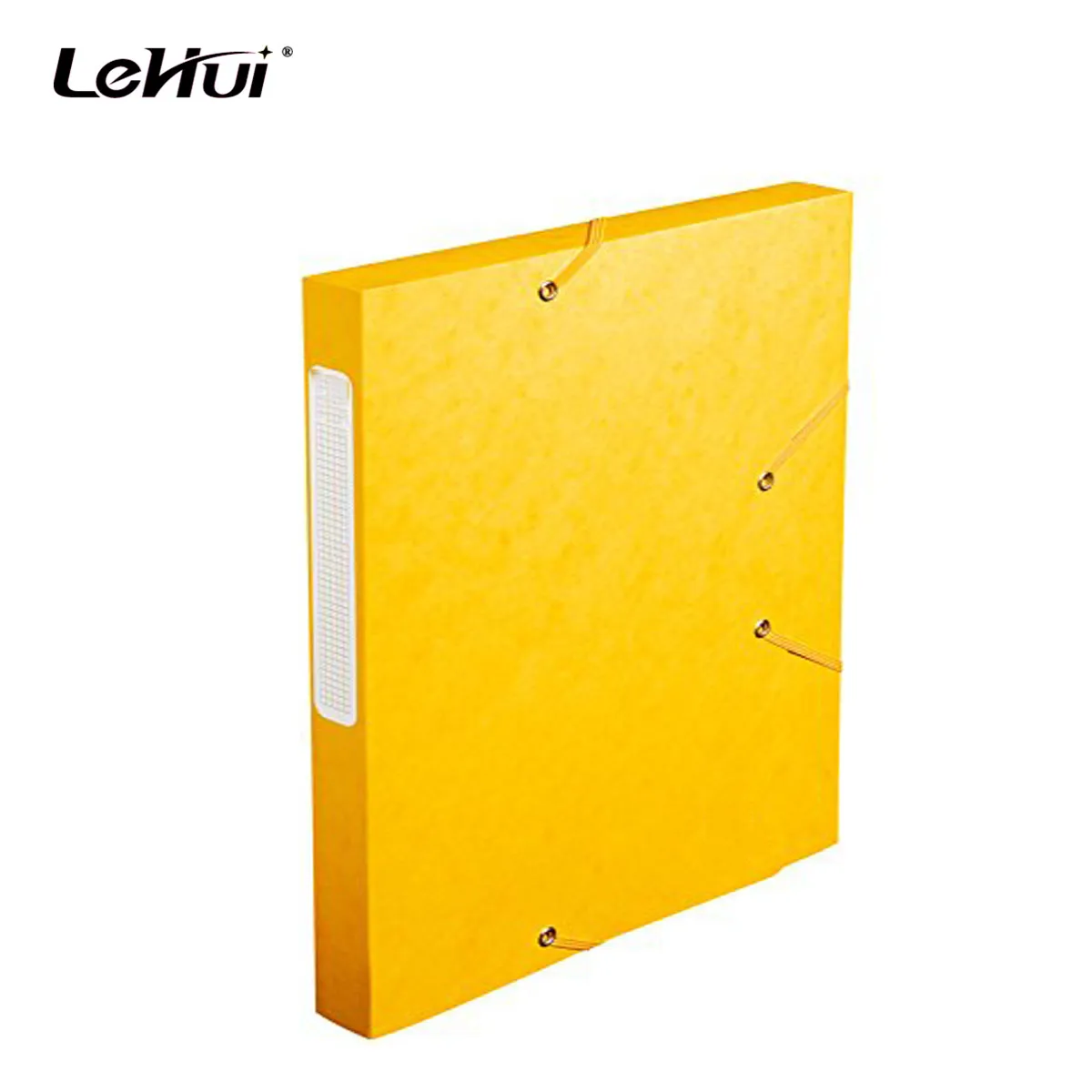 Factory High Quality Colorful A4 Elastic Bands 3-Flap Recycled Folder With 25Pcs Per Box For Office and School Supplies