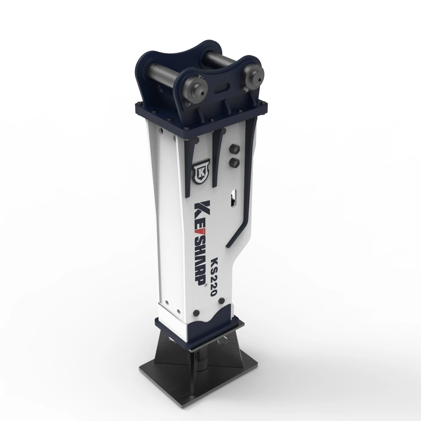 New Product China Supplier 1900Kg Multifunctional Alloy Chisel Guide Hydraulic Breaker