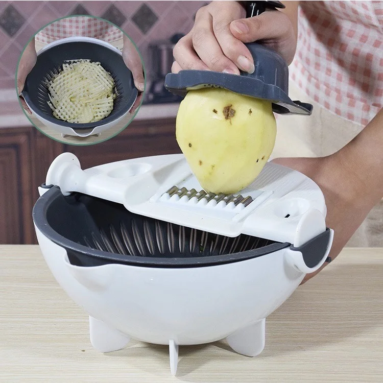 
5 in 1 multi-function fruit vegetables slicer cutter fruit skin peeler kitchen tool for cucumber potato 