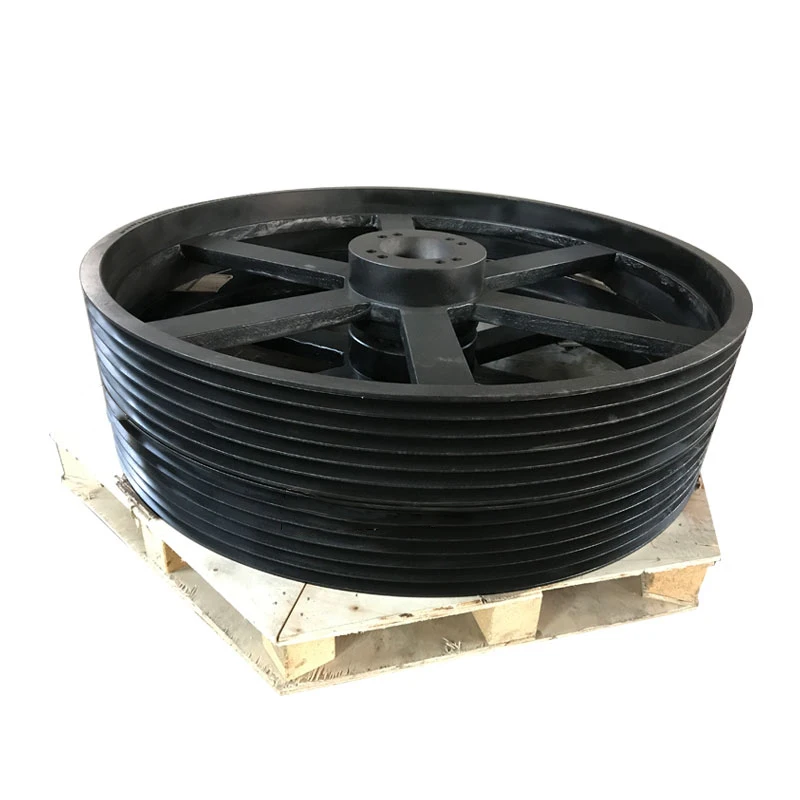Large Castings Manufacturer OEM Custom Sand Casting Iron Large V Belt Pulley