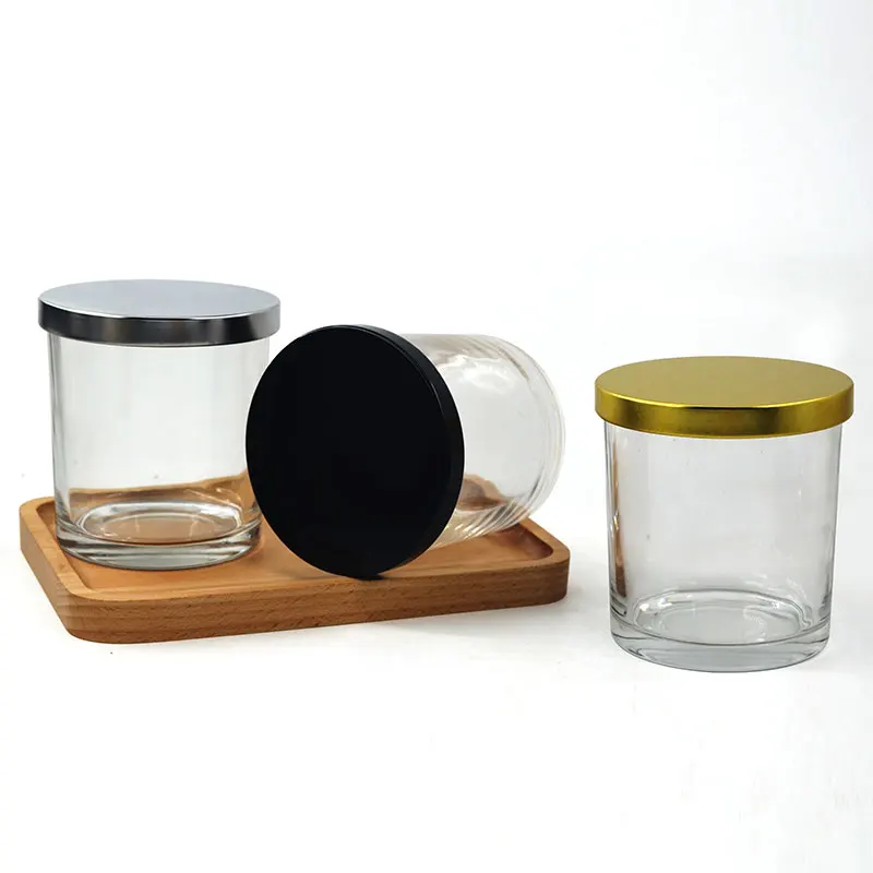Индивидуальные envases de vidrio para velas прозрачные банки для свечей 10