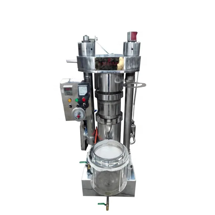 Almond Oil Press Machine/Olive Oil Press/Small Cocoa Butter hydraulic oil press machine peanut oil pressing