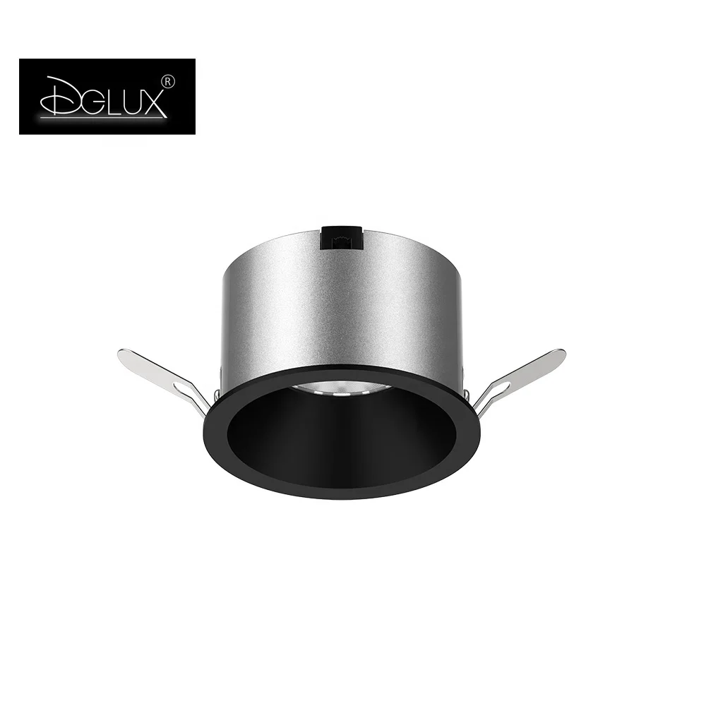 new design fixed anti-glare 7W 12W 18W led recessed downlight