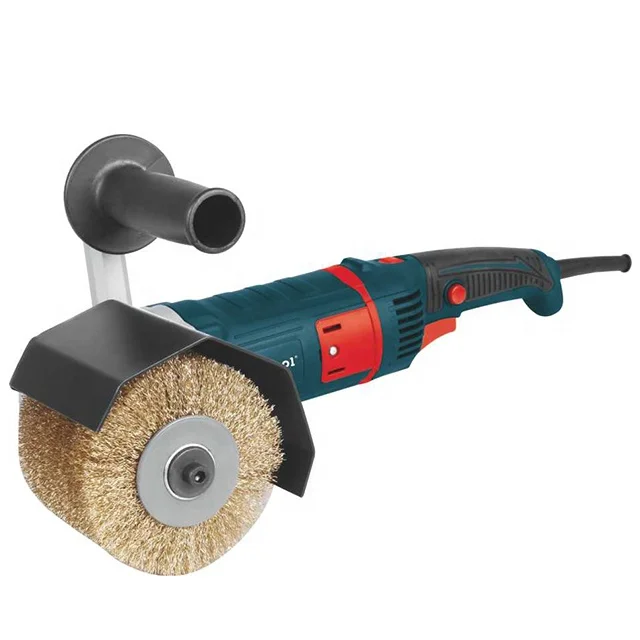 Dastool  HJ2217 heavy duty Burnishing Polishing Machine with 125*100mm wheel  for Metal Wood Paint Removing Polisher
