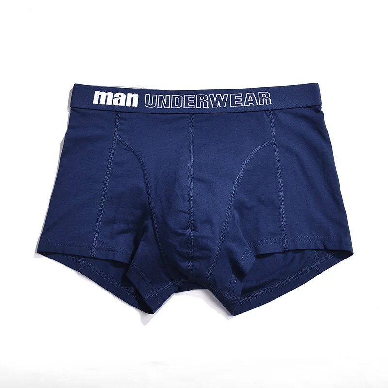 Factory Hot Sale Cotton Comfortable Mid Waist Plus Size Boxer Briefs Loose Breathable Boxer Panties Underwear Wholesale