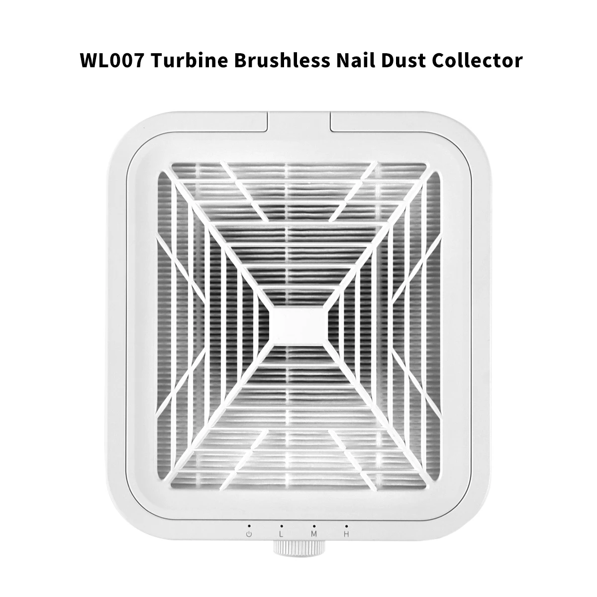 High Suction Power 120w Strong Power Electric Nail Vacuum Cleaner Dust Collector for Salon Manicure Desk with Reusable Filter