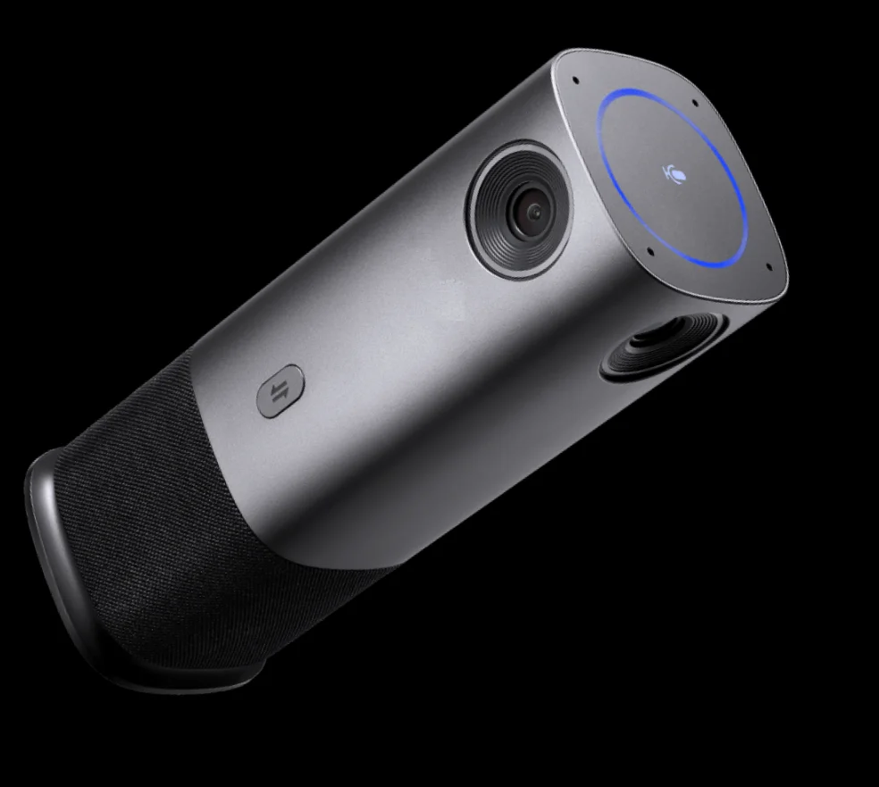 AI Panoramic Video Conferencing Camera with Speaker UltraHD 4K 360 Conference Camera