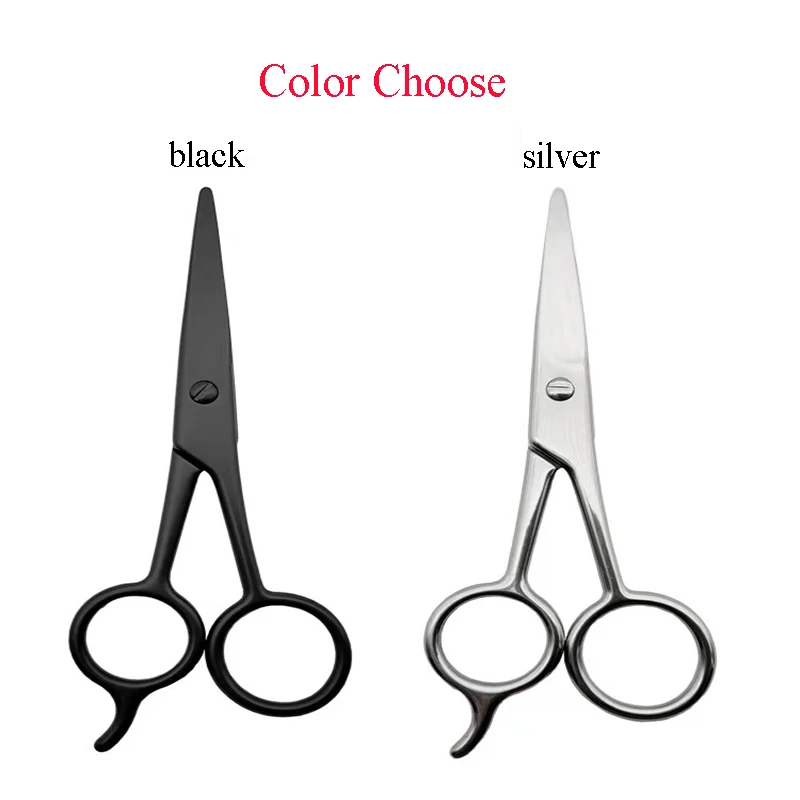 Factory Wholesale Custom 5 Inch stainless steel beard scissors Professional Barber Hair Cutting Scissors