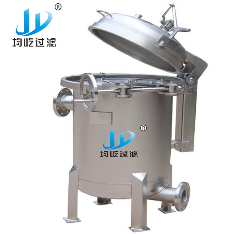 Cheap price palm oil filtration machines bag filter housing