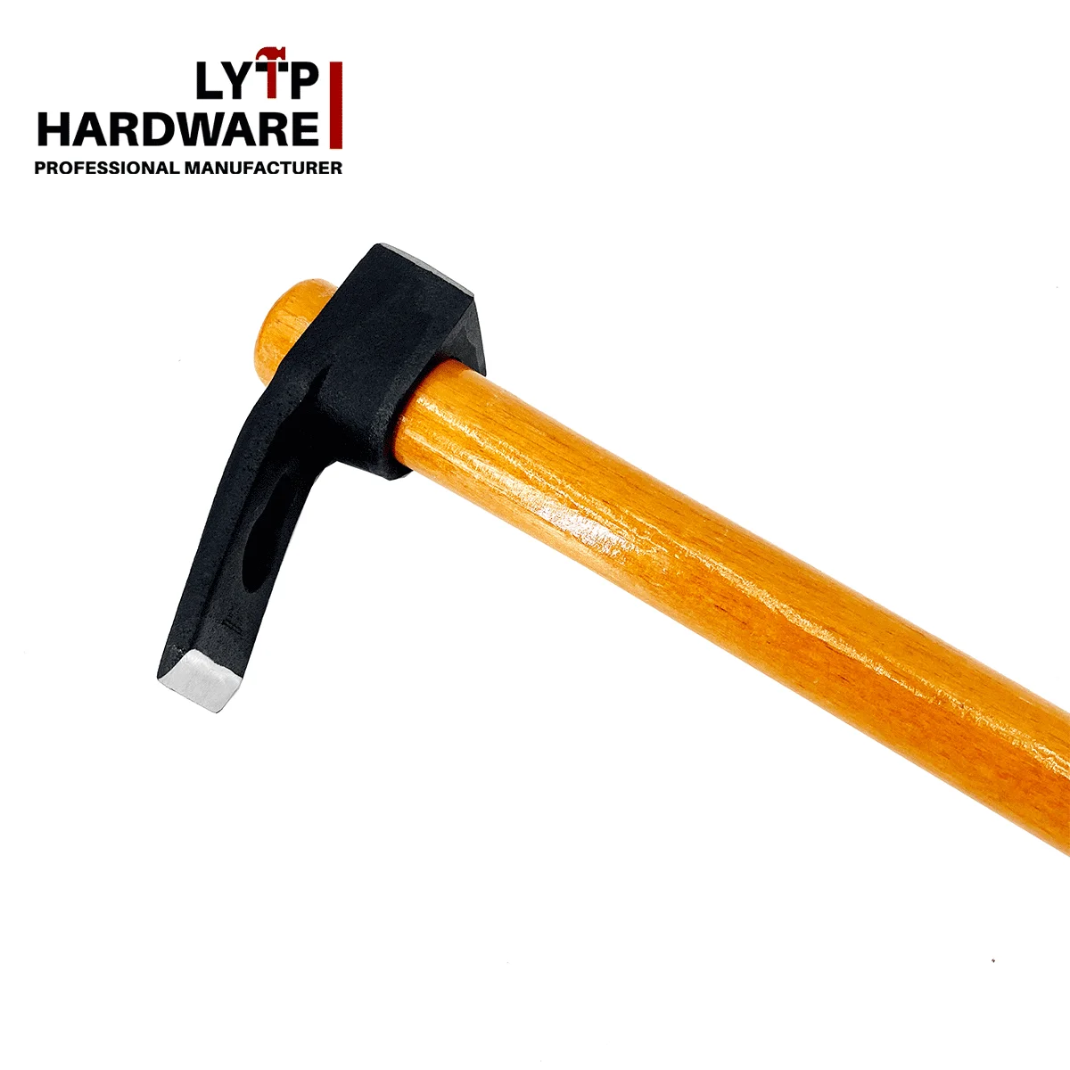 Household Garden Tool Wooden Handle Heavy Duty Forged Small Pick Hoe Nail Hammer Adze