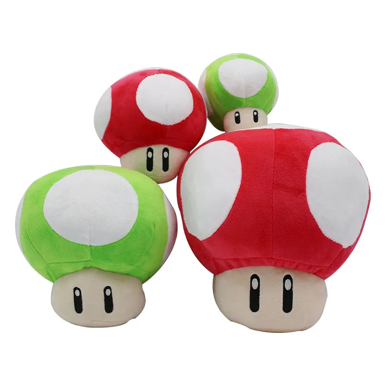 Factory Outlet Super Mario Mushroom Stuffed Animal Toy Doll Stuffed Plush Toy Animal