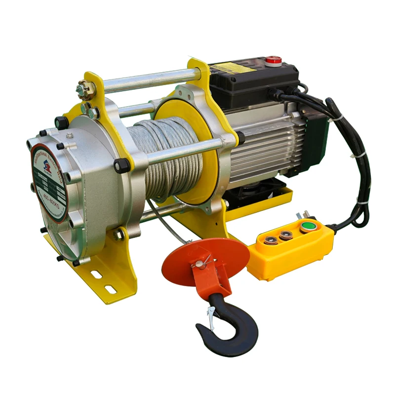 1000 Kg Portable Micro Wire Rope Motor Lift Hoist With Price