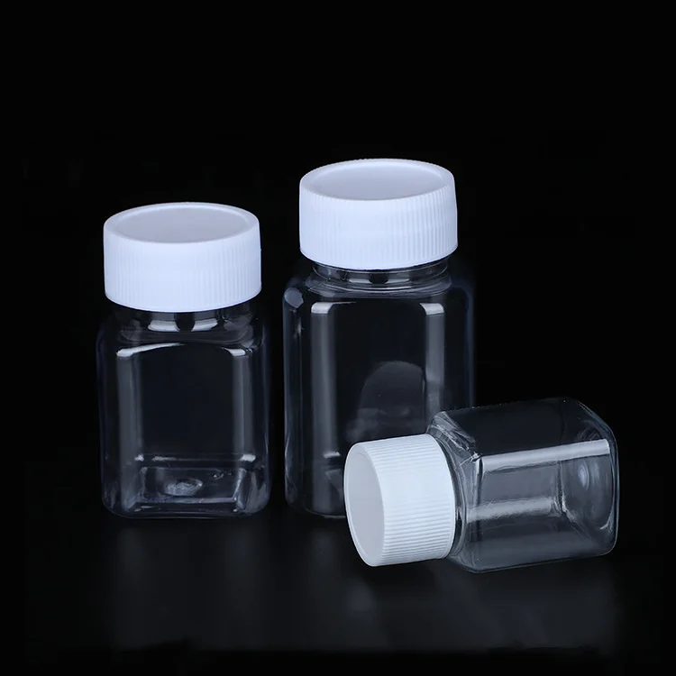 100ml 150 200 250 300ml transparent plastic bottle PET bottle dispensing sample bottle