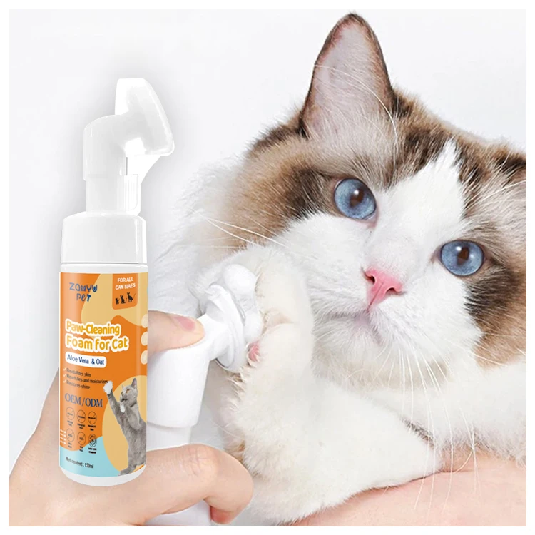 Чистящая пена для кошек 150 мл