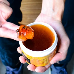 Сильный фиксатор, нежирный натуральный восковой помад для волос, 360 восковой помады для укладки волос для мужчин