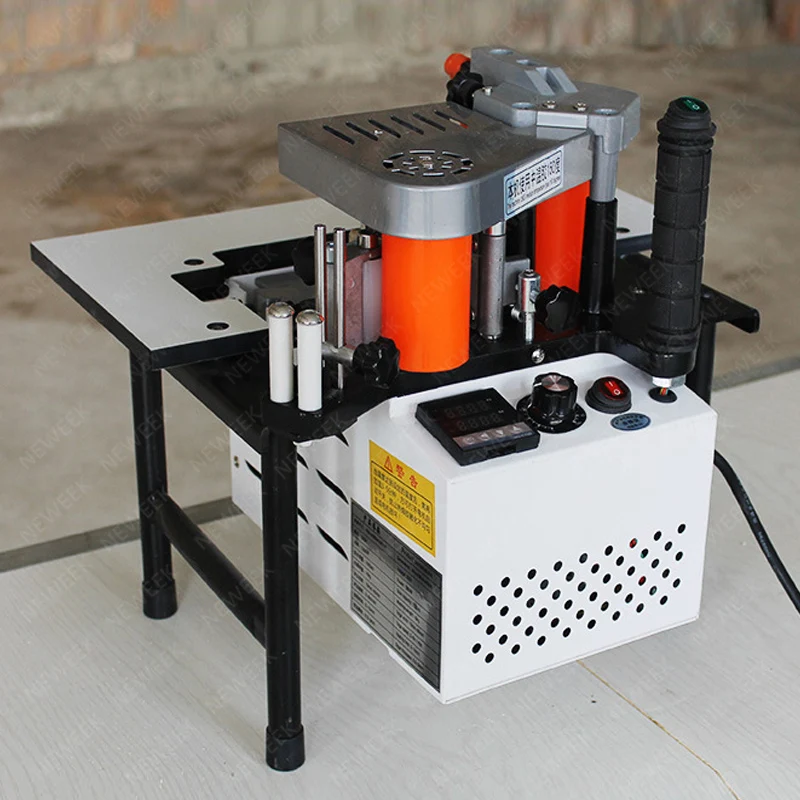 NEWEEK manual wood-based panel small 45 degree edge banding machine edge bander