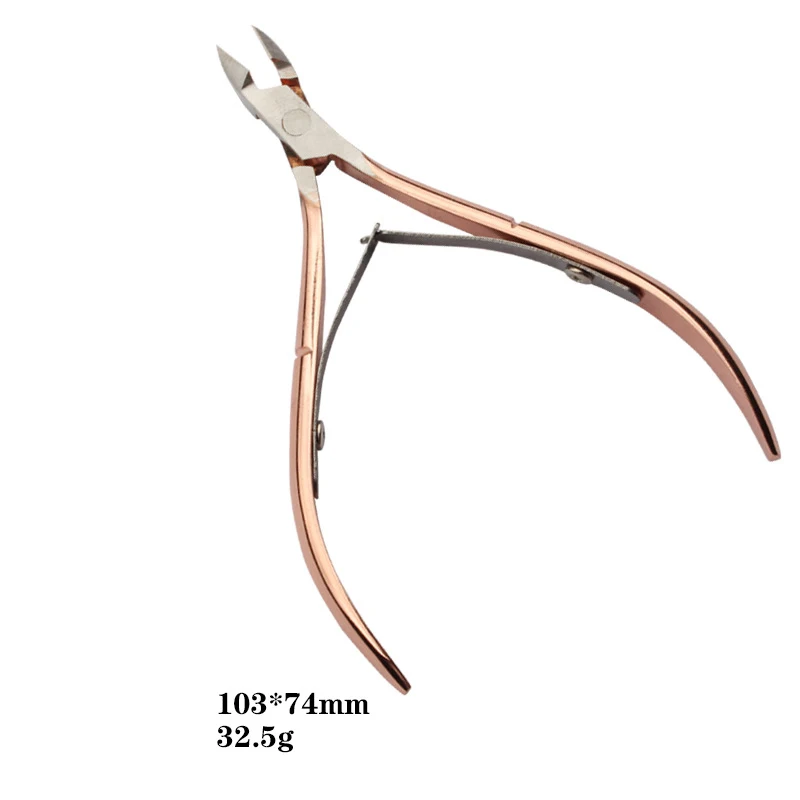 Professional 3pcs Nail Cuticle Remover Cutter Durable Manicure Tool Cuticle Nipper For Cuticle Clean Nail Toe