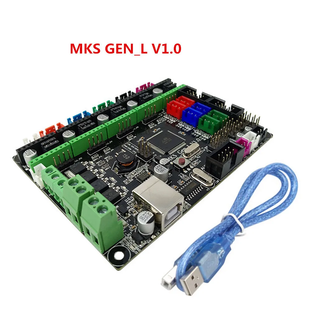 TWOTREES MKS Gen_L 32-Bit Smoothieware and Marlin 2.1/1.0 control board approval TMC2208 and TMC2209 uart mode TMC2130 spi mode