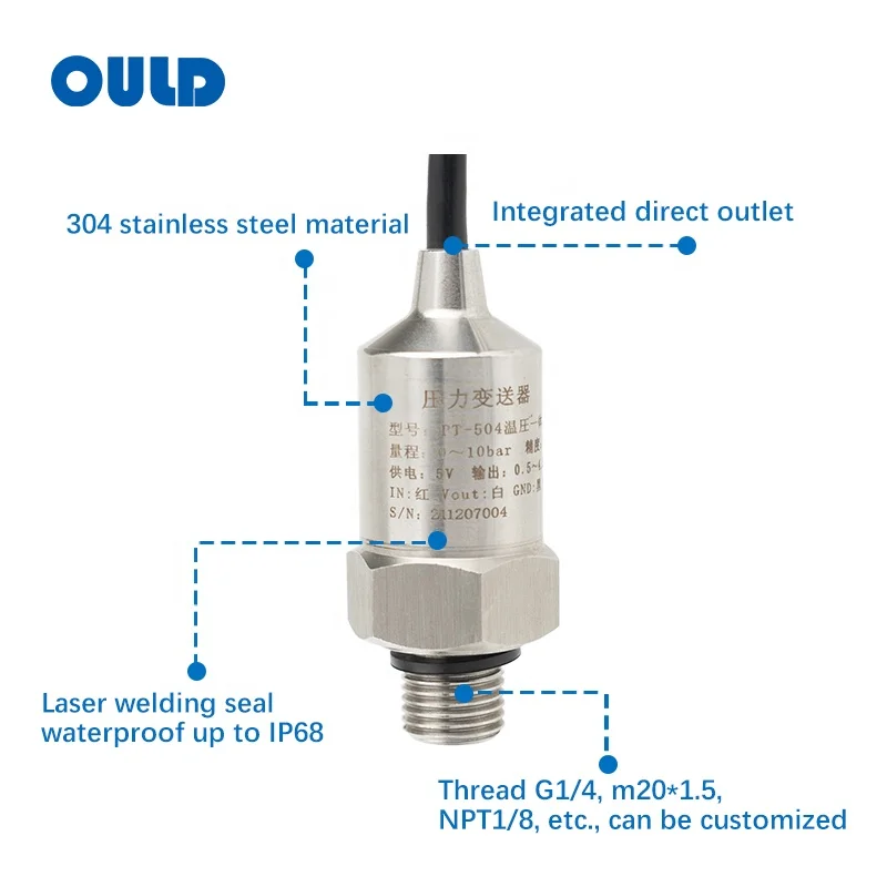 OULD PT-504A High Performance Combined Integrated Temperature and Pressure Sensors
