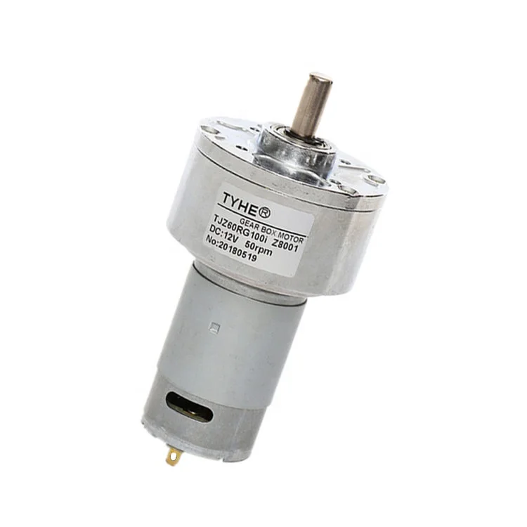 Настраиваемые 60 мм Диаметр 12 В 24 низкая об./мин. высокий крутящий момент dc spur шестерни двигатель для Armarium