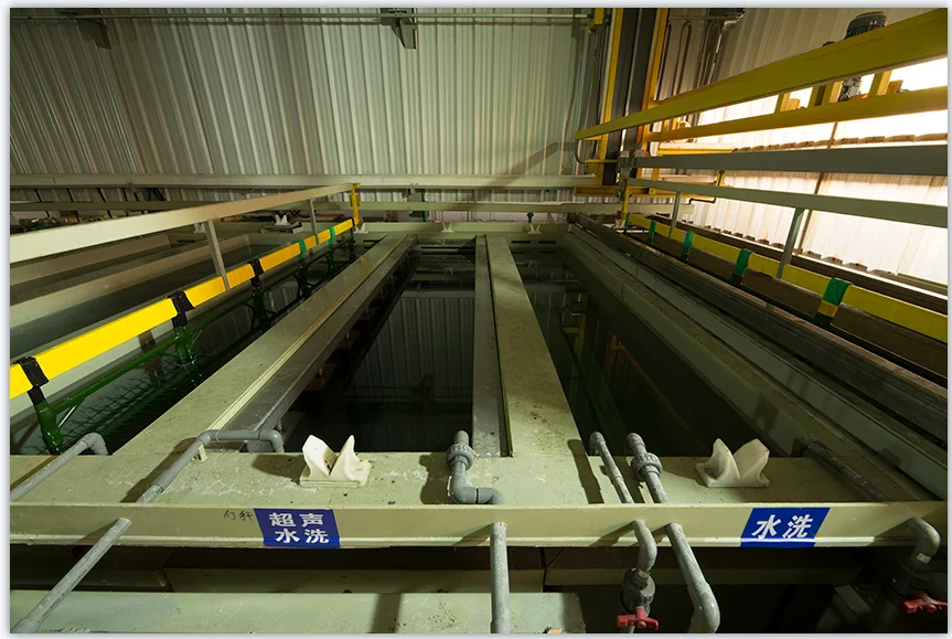 25 years automatic metal surface treatment plating line rack hanging electroplating equipment for environment protection