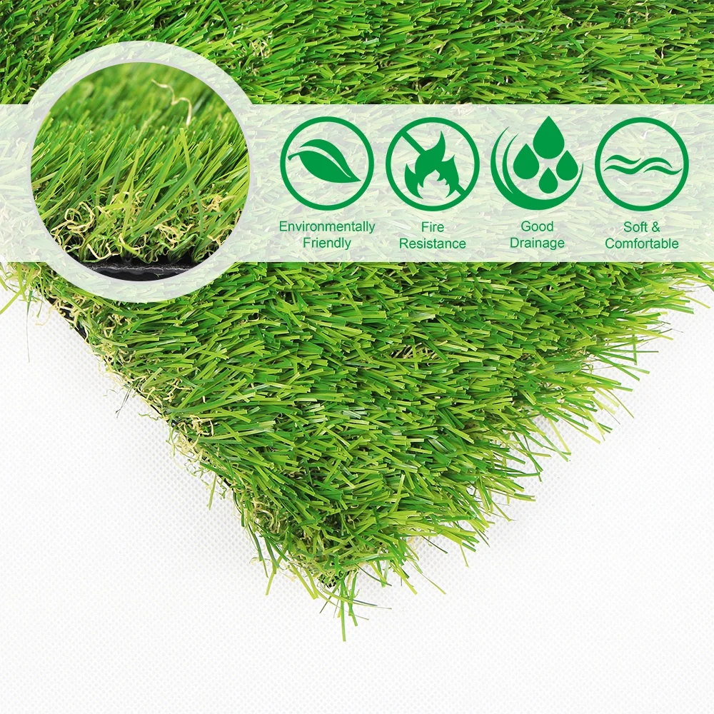 Uland factory price synthetic artificial grass lawn for football field