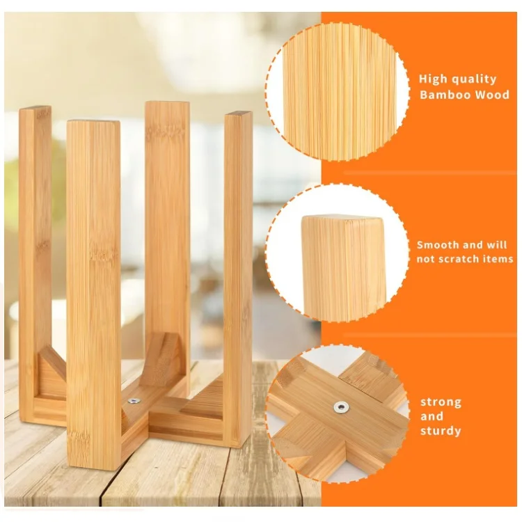 Bamboo Water Bottle Plastic Bag Cups Drying Rack Silicone Bags holder