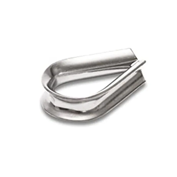 Factory Price G411 Thimble Stainless Steel Wire Rope Thimble Marine Boat Wire Rope Accessories
