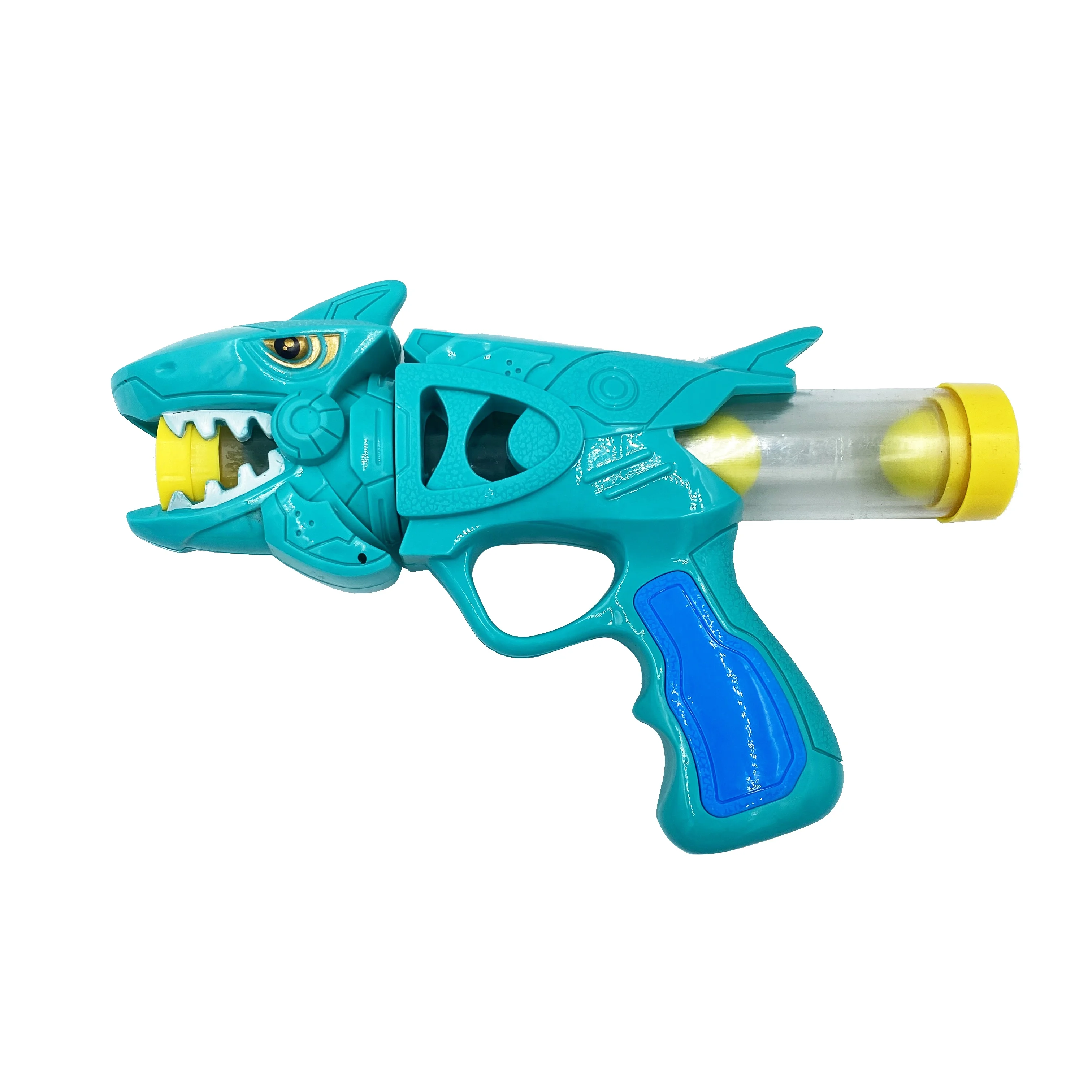 JollySweets New Arrival Air Pump EVA Soft Foam Ball Bullet Blaster Gun Candy Toy for kids