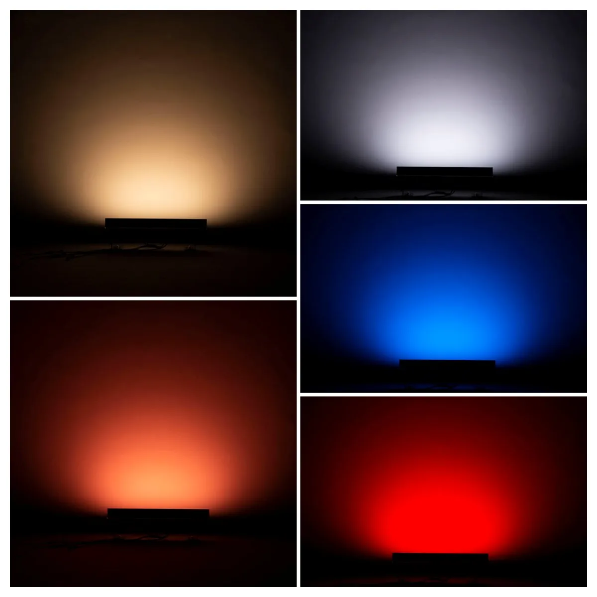 New arrival dmx DJ Lighting 300W RGBWA 5in1  LED Cyclorama Light for  bar disco concert stage light