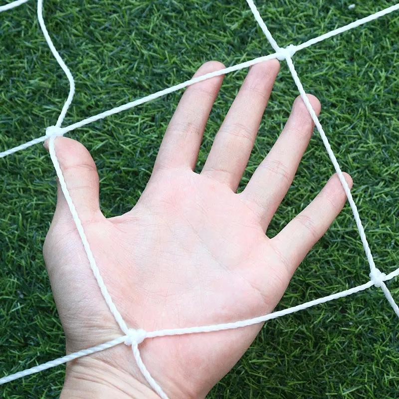 OEM net tennis football PE material 3mm diameter durable football tennis net ODM Football net
