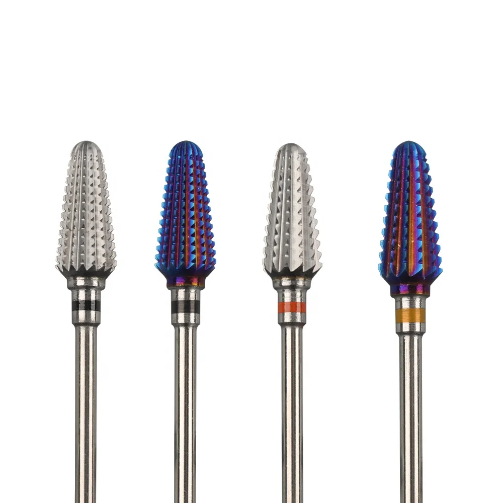 Professional Electric Nail File Tungsten Carbide Safety Tornado Nail Drill Bit