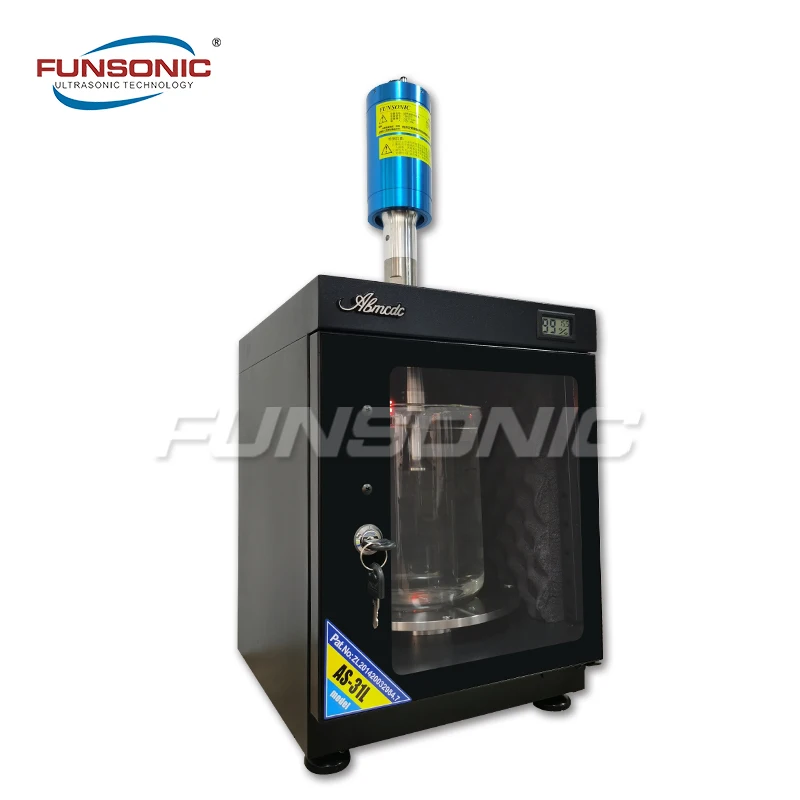 Funsonic Ultrasonic Homogenizer Mixer Emulsifier for Experimental Liquid Processing
