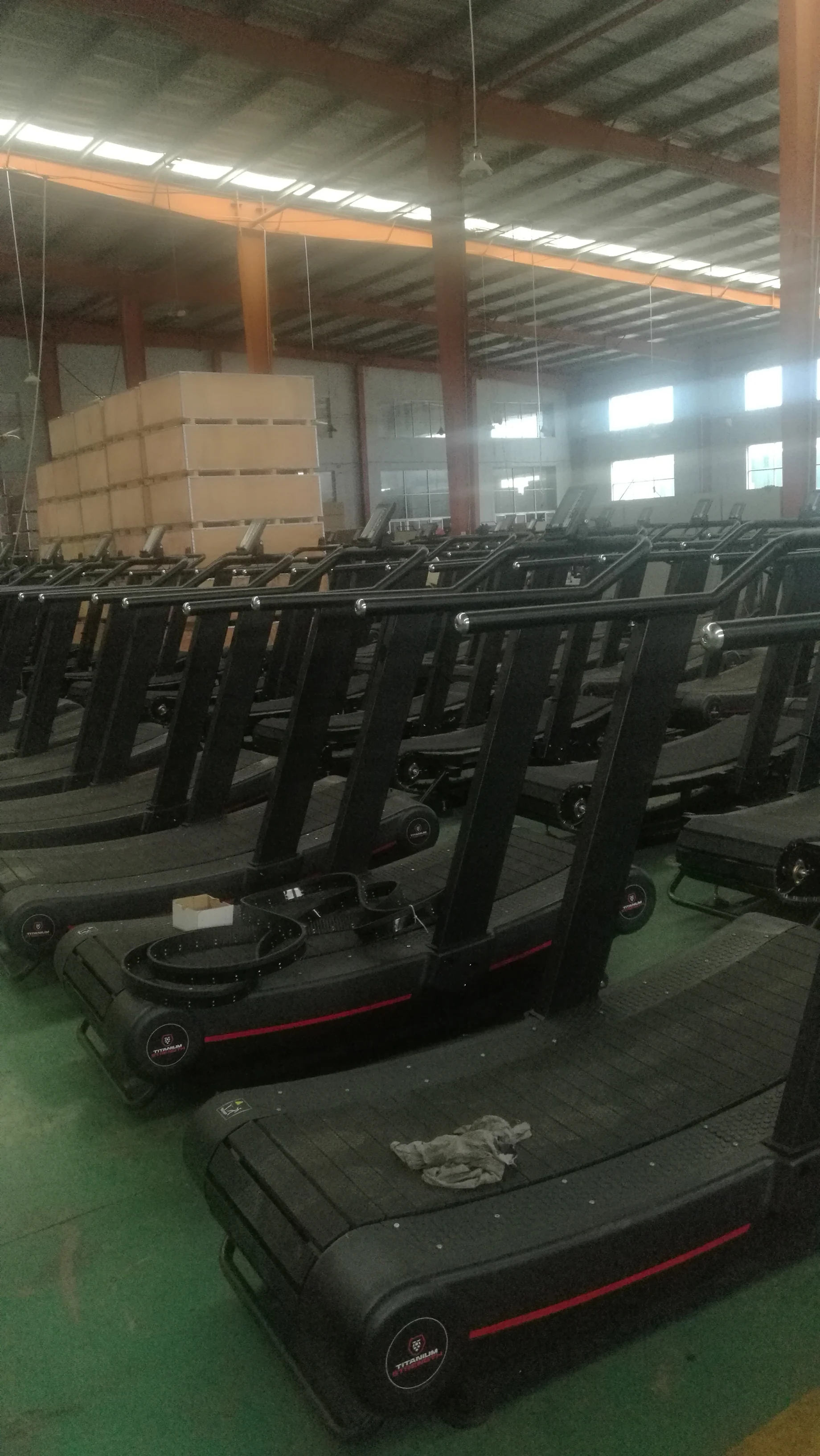 Woodway manual curved treadmill fitness running machine commercial gym equipment machine belt treadmill