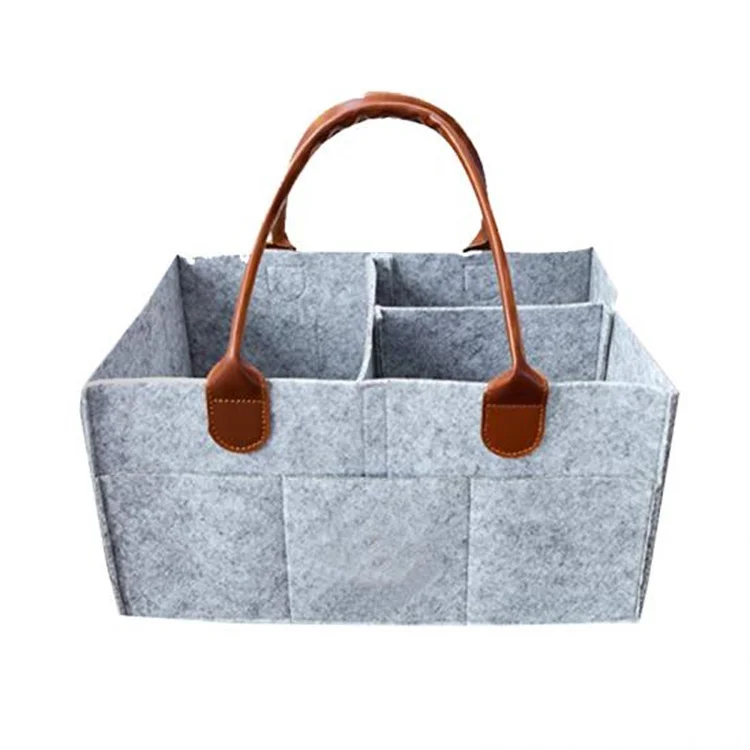 whole sale factory price stroller nursery felt diaper caddy for sale