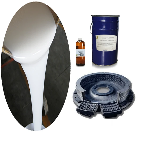 Hardness 20 shore a rtv 2 liquid condensation cure silicone rubber for tire molds making