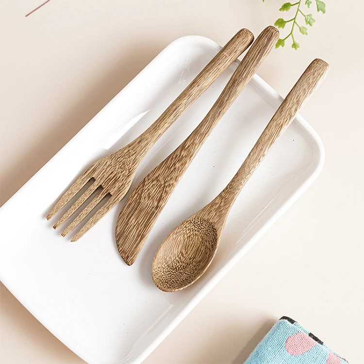 
High quality custom natural mini small bamboo wooden dinner spreader butter cheese knife 
