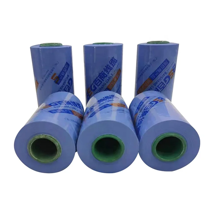 China Cables Coiling Packaging Solutions New Material PVC Stretch Plastic Film