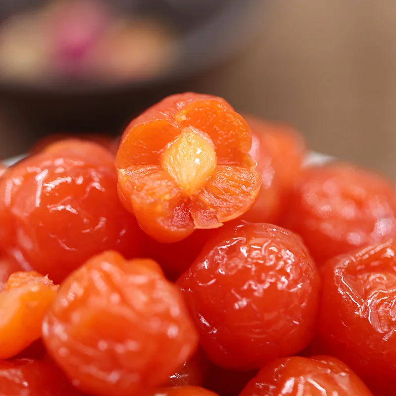 Wholesale dried fruit snacks dried mixed fruits plum cherries red dates 50 bags