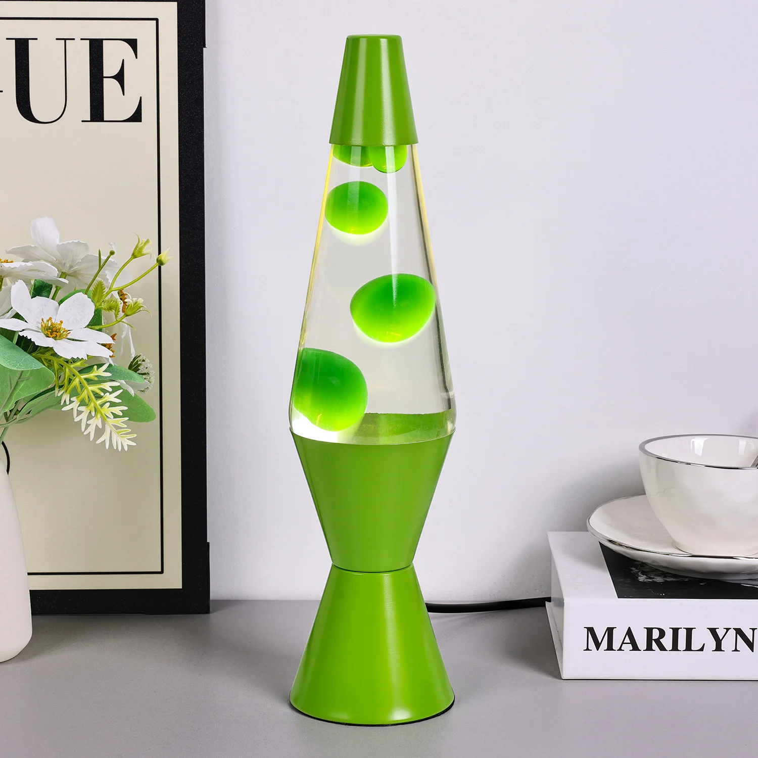 Tianhua wholesale custom Brand Unique Design Led metal Motion rocket table lava lamp aquarium, Decorative Lava Night Light