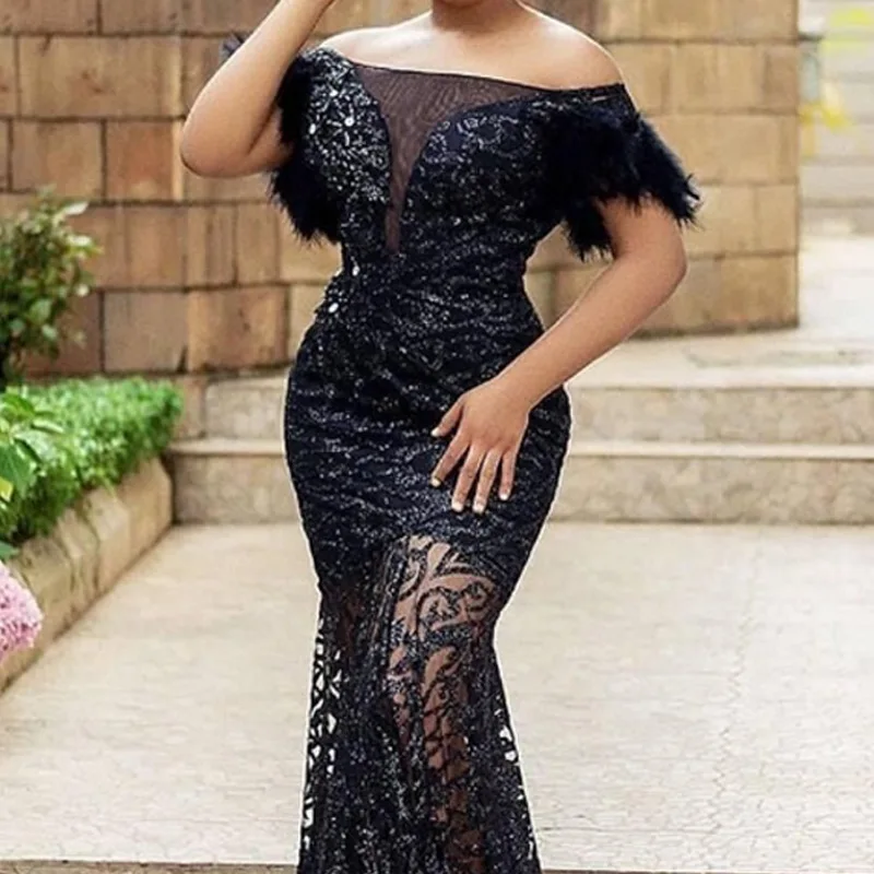 dq812 Top Quality Celebrity Club black dresses elegant women bridesmaid dresses wedding women long dress maxi