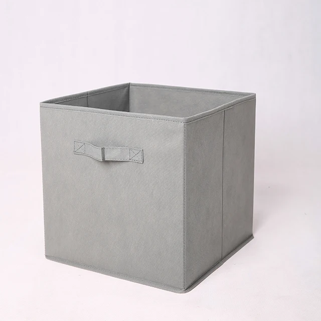 High Quality Foldable Non-Woven Fabric Storage Box With Lids