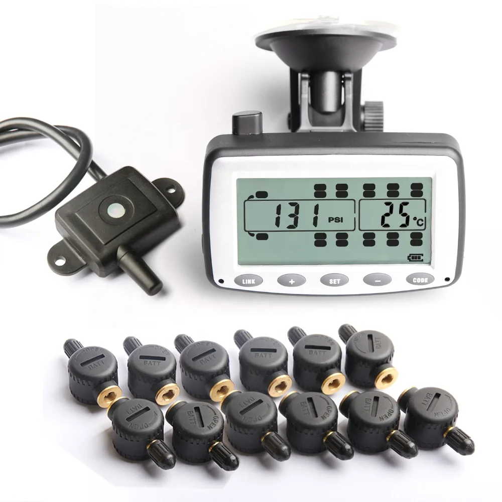 Digital External Caravan TPMS for Truck and Trailer Tire Pressure Monitoring