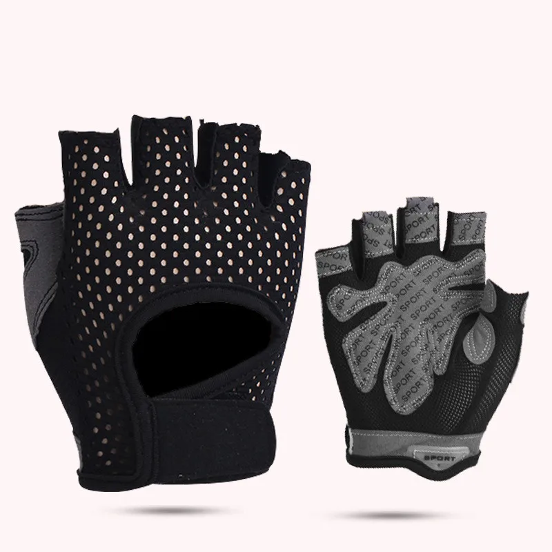 Low Price Half Finger Anti-slip Shock Absorbing Bicycle Glove Sports Gloves