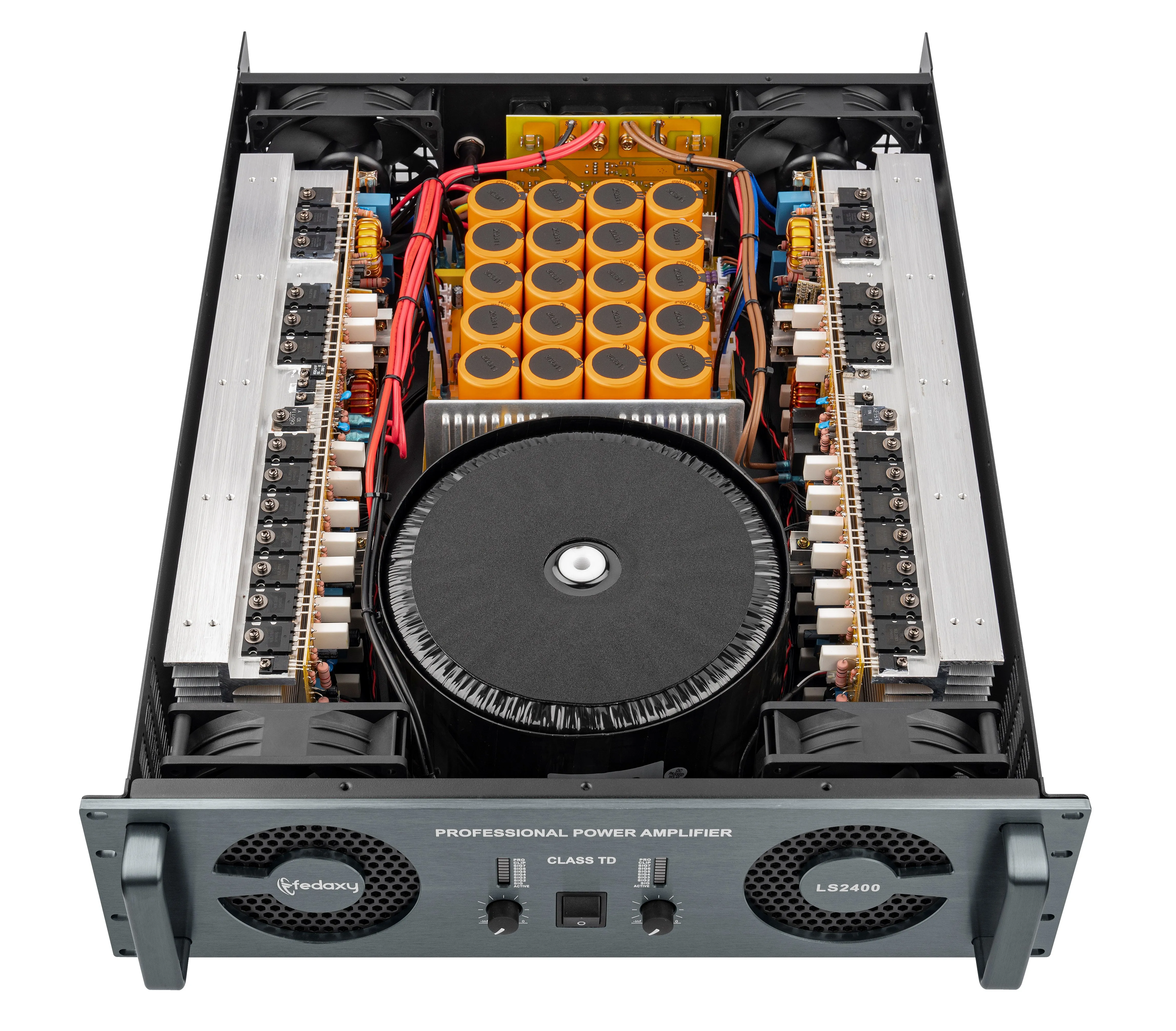 2400watts 2 Channel 3U professional digital karaoke big power amplifier class td