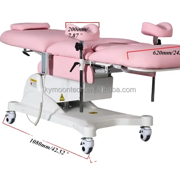 Gynecological Electrical Obstetric Gynocologist Examination Table Adjustable Delivery Hospital Bed Obstetric Birthing Chair